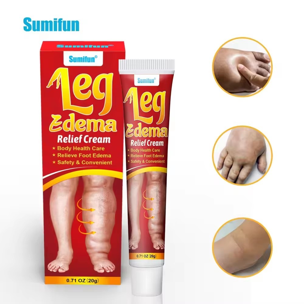 Crème Anti-Œdème Jambes & Pieds – Sumifun 20g