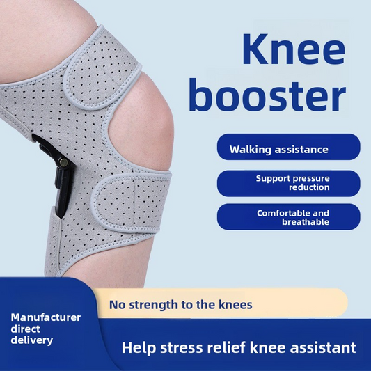 Genouillère Booster à Ressorts en Acier Carbone – Soutien Articulaire Unisexe