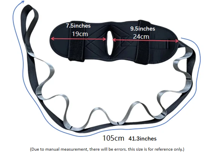 Sangle d'Étirement Pied & Cheville – Orthèse de Stretching Fasciite Plantaire