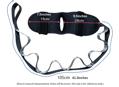 Sangle d'Étirement Pied & Cheville – Orthèse de Stretching Fasciite Plantaire