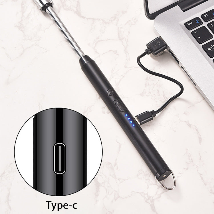 Briquet Électronique à Impulsion Type-C — Col Flexible 360°