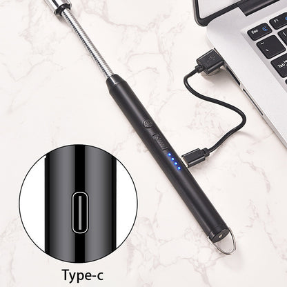 Briquet Électronique à Impulsion Type-C — Col Flexible 360°