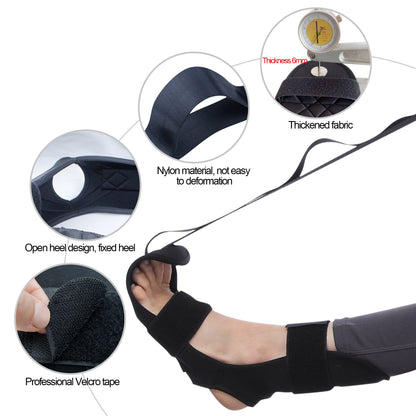 Sangle d'Étirement Pied & Cheville – Orthèse de Stretching Fasciite Plantaire