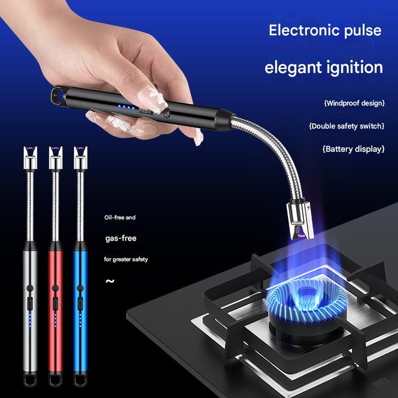 Briquet Électronique à Impulsion Type-C — Col Flexible 360°
