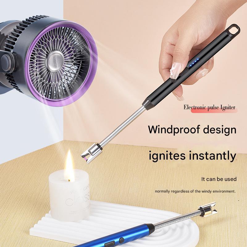 Briquet Électronique à Impulsion Type-C — Col Flexible 360°