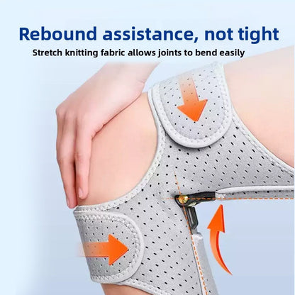 Genouillère Booster à Ressorts en Acier Carbone – Soutien Articulaire Unisexe