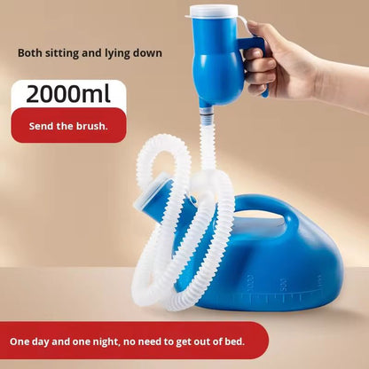 Urinoir Portable Homme 2000ml – Confort à Domicile & Hôpital