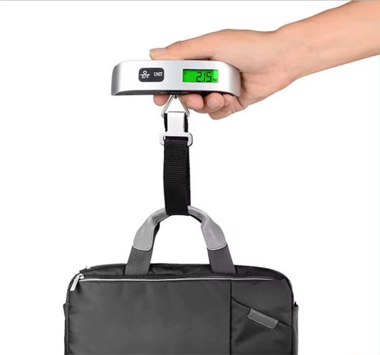 Pèse-Bagage Numérique Portable – Balance de Voyage Précise jusqu'à 50 kg