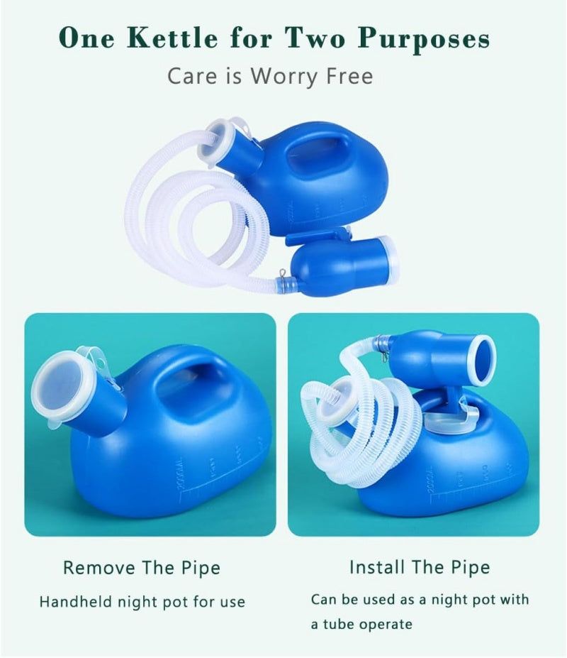 Urinoir Portable Homme 2000ml – Confort à Domicile & Hôpital